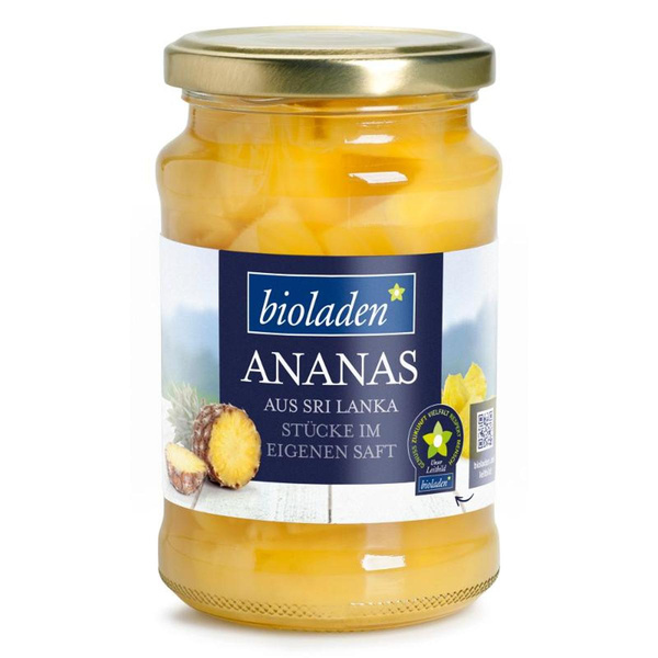 Produktfoto zu Ananasstücke 6x345g