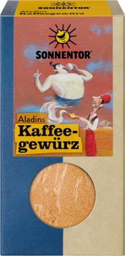 Produktfoto zu Aladins Kaffeegewürz Tüte