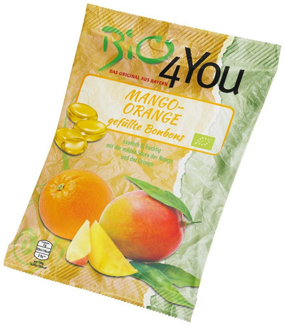 Produktfoto zu Mango Orange Bonbons