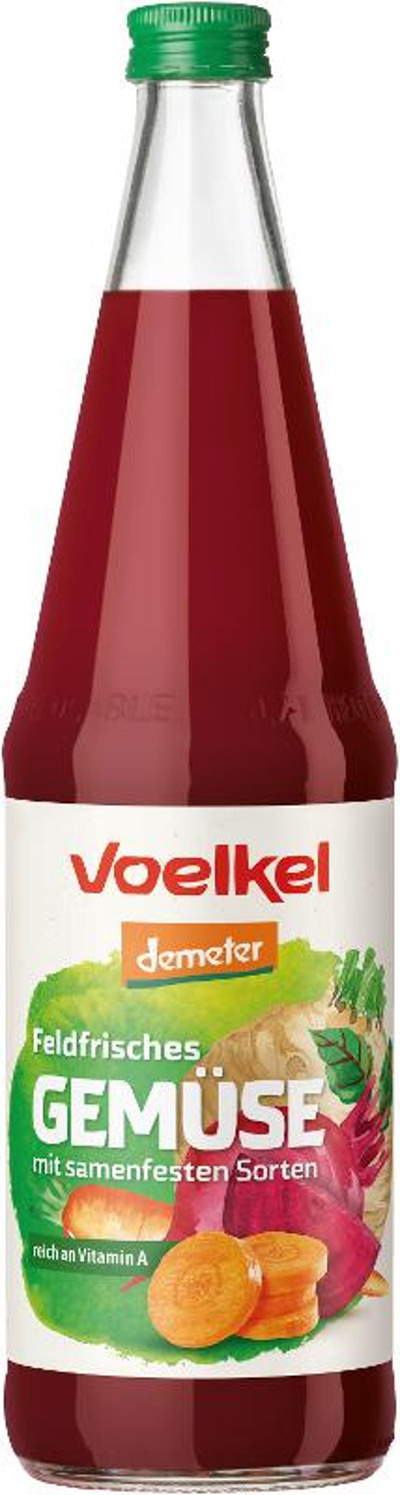 Produktfoto zu Feldfrischer Gemüsesaft  Demeter