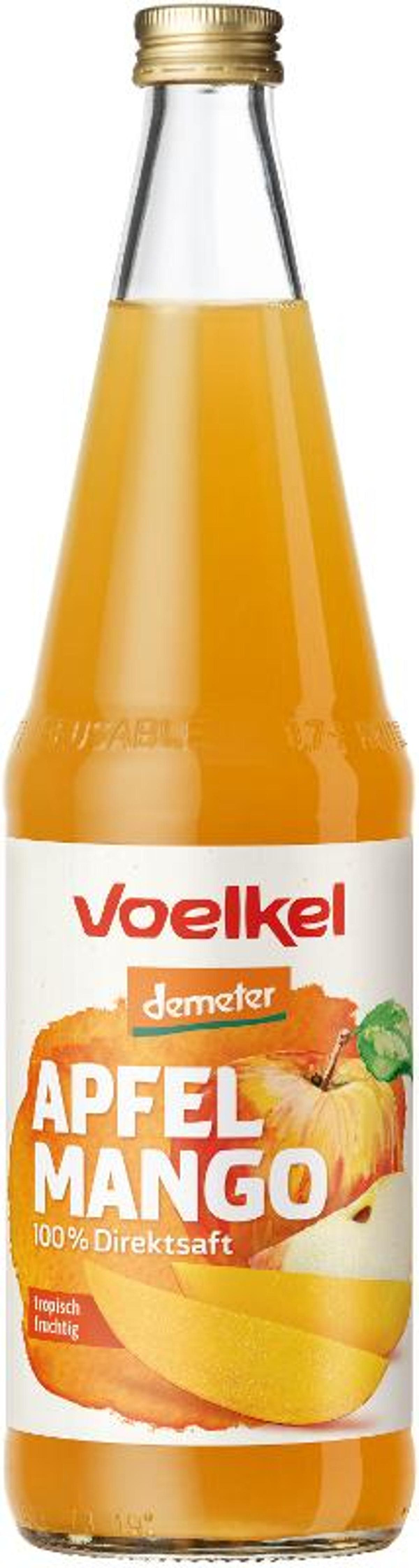 Produktfoto zu Apfel-Mango-Saft Demeter, 6x0,7l