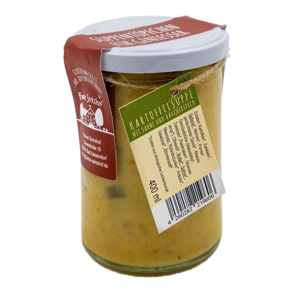 Produktfoto zu Kartoffelsuppe vom Serkshof