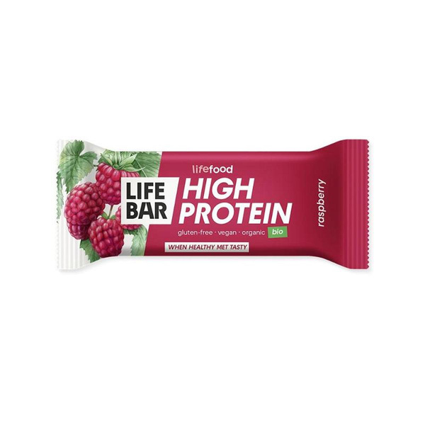 Produktfoto zu Lifebar Protein Himbeere