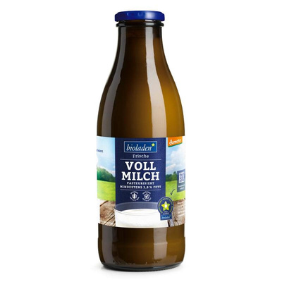 Produktfoto zu Vollmilch 3,8% Demeter