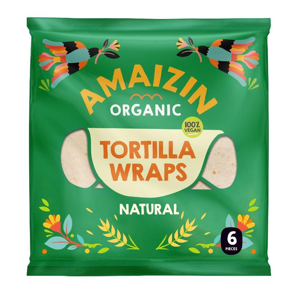 Produktfoto zu Tortilla Wraps vegan 6 Stck. (240g)