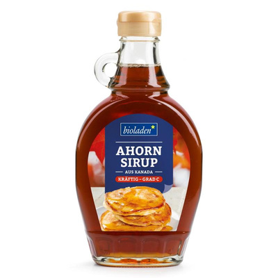 Produktfoto zu Ahornsirup Grad C bioladen (kräftig)