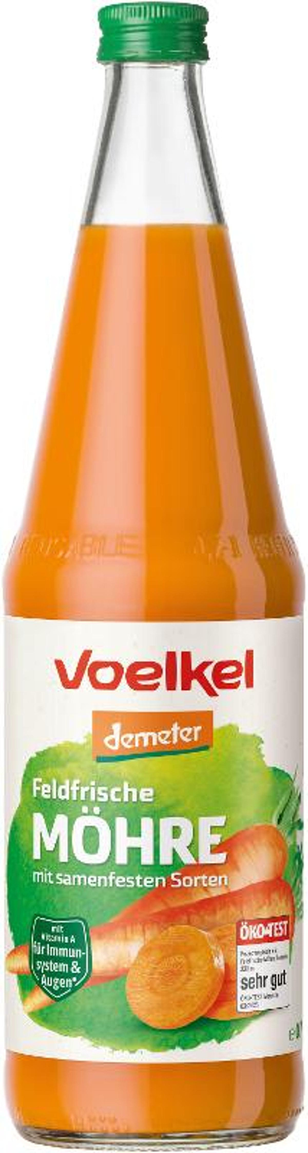 Produktfoto zu Feldfrischer Möhrensaft Demeter