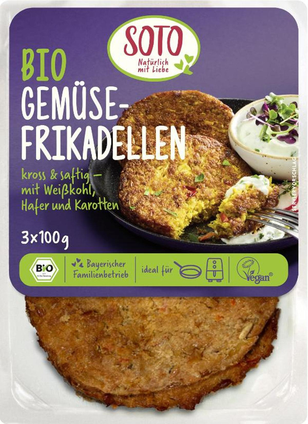 Produktfoto zu Gemüsefrikadellen