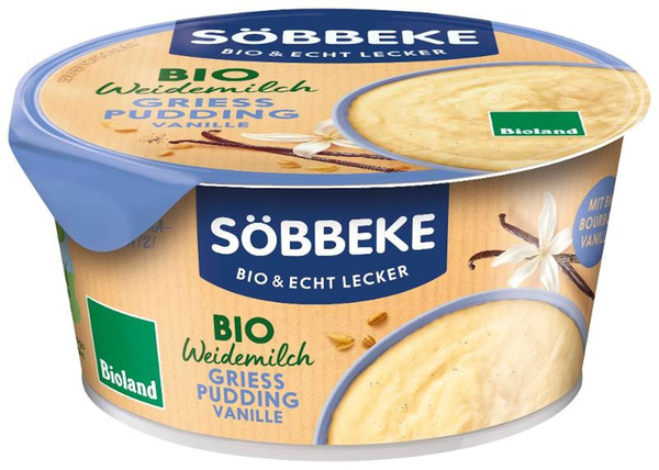 Produktfoto zu Grießpudding Vanille 6x150g
