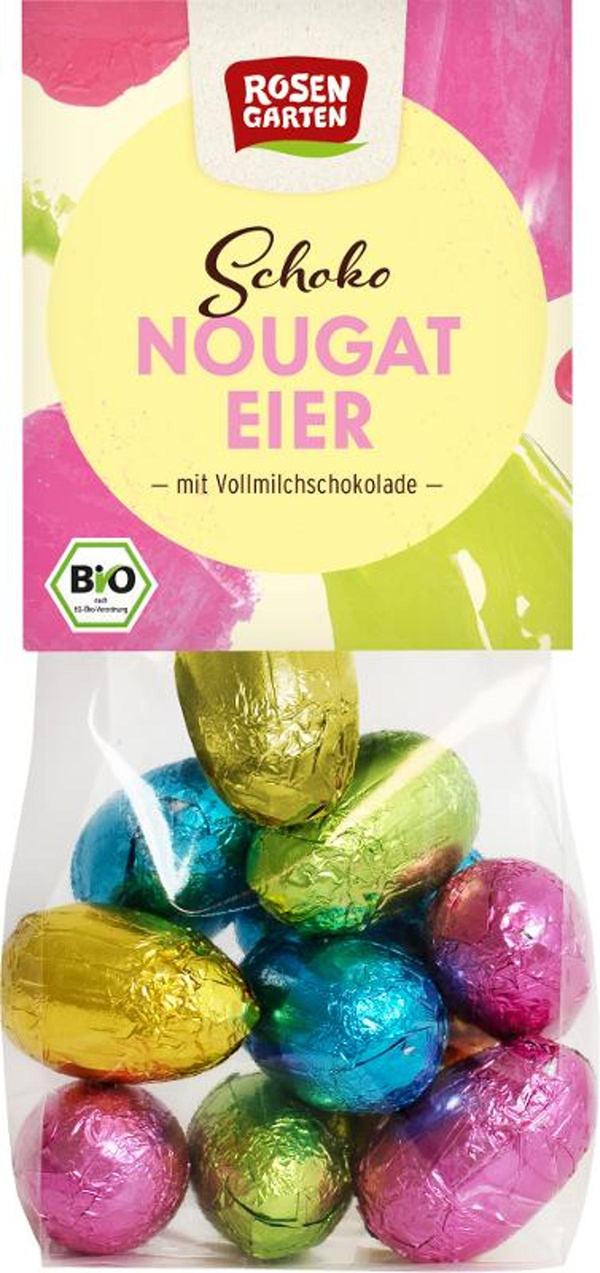 Produktfoto zu Vollmilch Schoko Eier mit Nougat gefüllt statt 4,49€