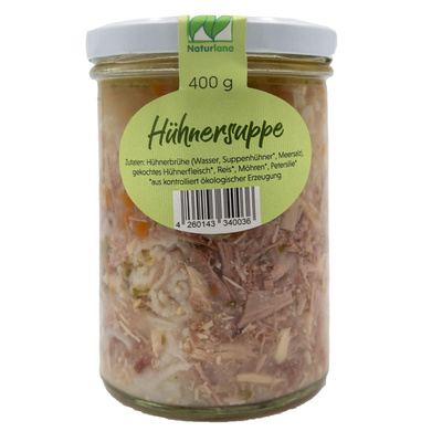 Produktfoto zu Hühnersuppe im Glas 435ml