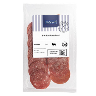 Produktfoto zu Rindersalami, geschnitten