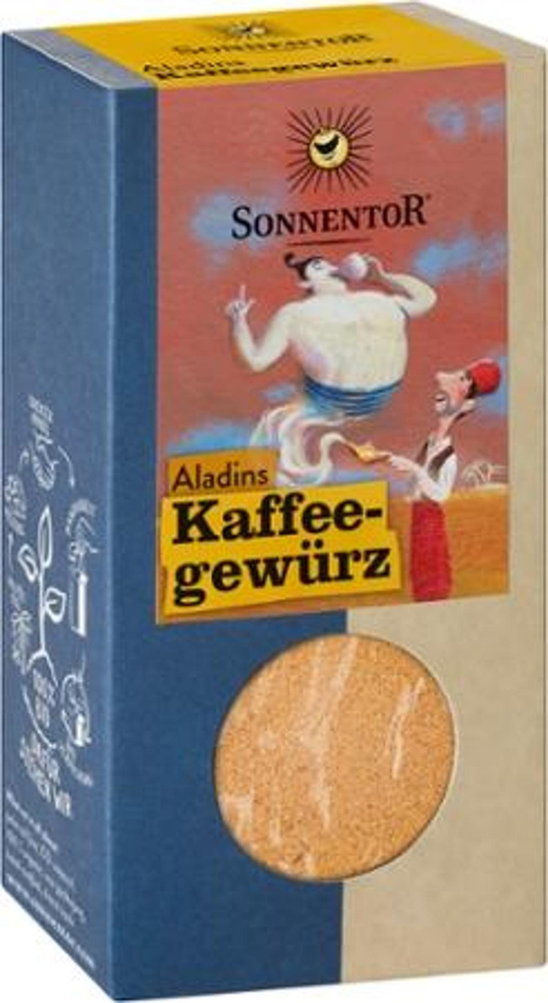 Produktfoto zu Aladins Kaffeegewürz Tüte