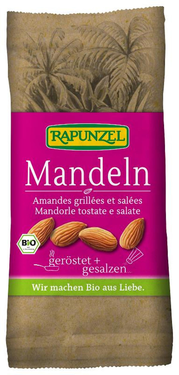 Produktfoto zu Mandeln geröstet, gesalzen