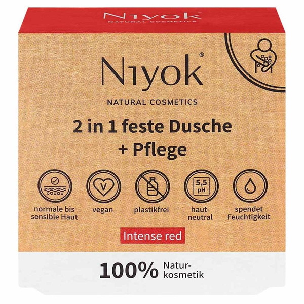 Produktfoto zu 2in1 Feste Dusche und Pflege Intense Red