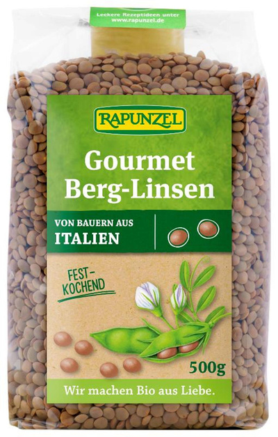 Produktfoto zu Gourmet Berg Linsen braun