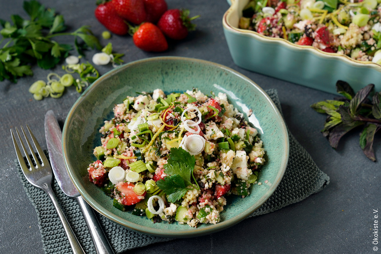 Erdbeer Tabouleh