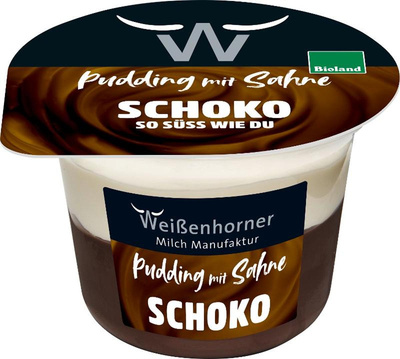 Produktfoto zu Pudding m. Sahne Schoko