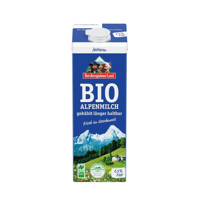 Produktfoto zu Länger frische Biomilch 1,5%, 10x1l
