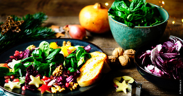Herbstlicher Salat