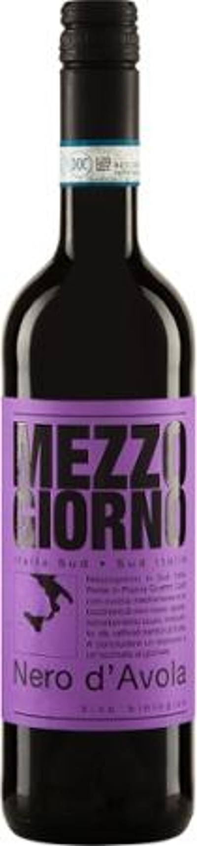 Produktfoto zu MEZZOGIORNO Nero d'Avola Sicilia