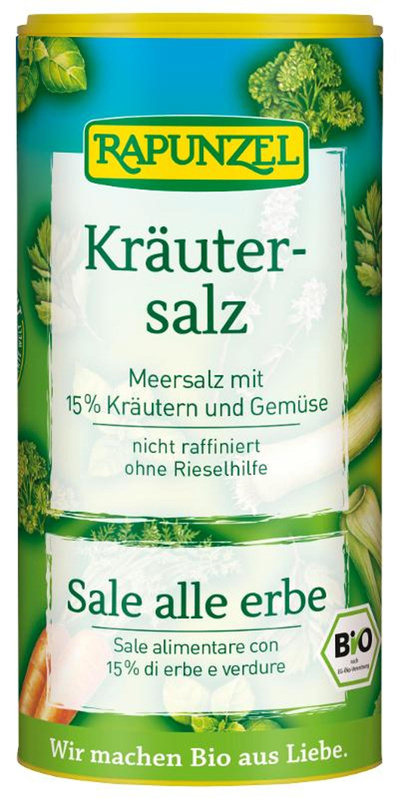 Produktfoto zu Kräutersalz mit 15% Kräutern & Gemüse