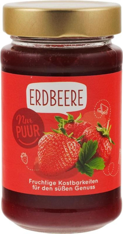 Produktfoto zu Erdbeere Fruchtaufstrich 6x250g