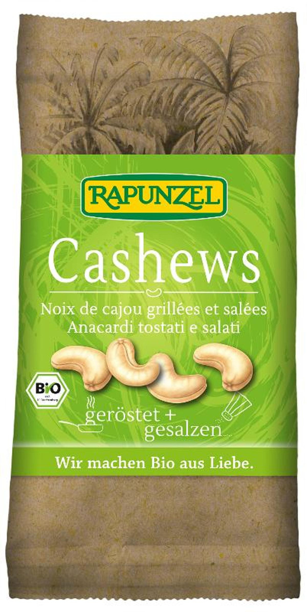 Produktfoto zu Cashewkerne geröstet und gesalzen