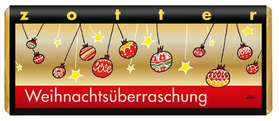 Produktfoto zu Zotter Weihnachtsüberraschung statt 4,50€