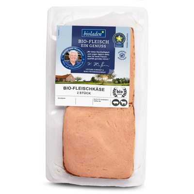 Produktfoto zu Fleischkäse bioladen 2 Stück
