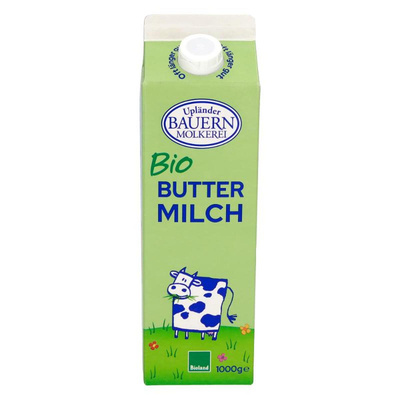 Produktfoto zu Buttermilch 1l aus Weidemilch