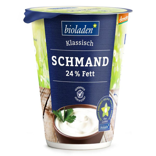 Produktfoto zu Schmand 24% bioladen 200g