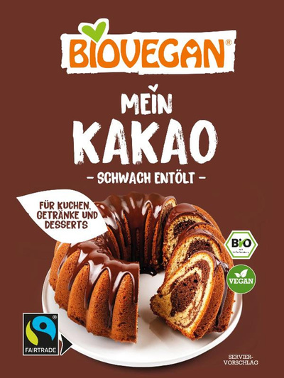 Produktfoto zu Kakao schwach entölt
