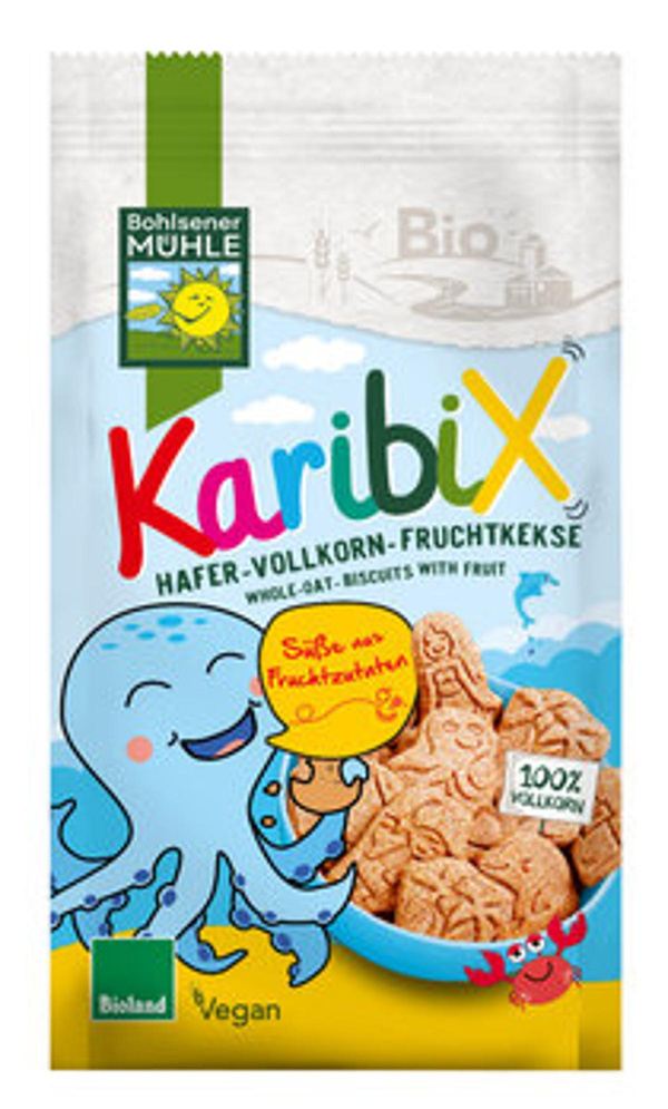 Produktfoto zu Karibix Hafer Fruchtkeks  vegan