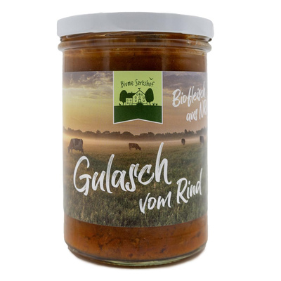 Produktfoto zu Gulasch vom  Rind 380ml