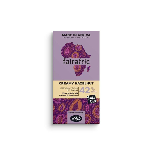 Produktfoto zu Vegane Helle & Haselnuss fairafric