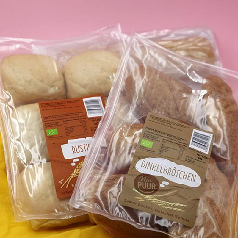 Backwaren abgepackt