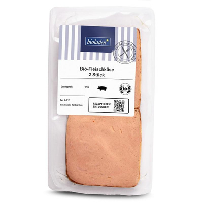 Produktfoto zu Fleischkäse bioladen 2 Stück
