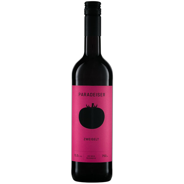 Produktfoto zu PARADEISER Zweigelt QW rot 6x0,75l