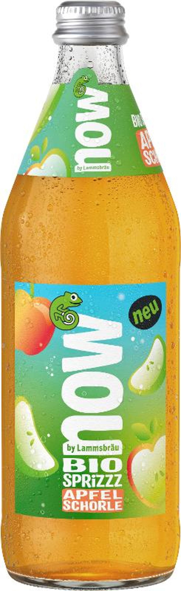 Produktfoto zu now Sprizzz Apfelschorle 10x0,5l