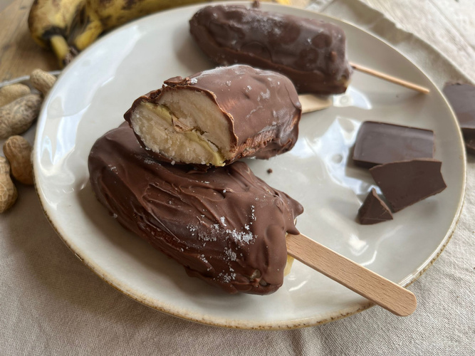 Rezeptbild für Gesundes Bananen-Eis