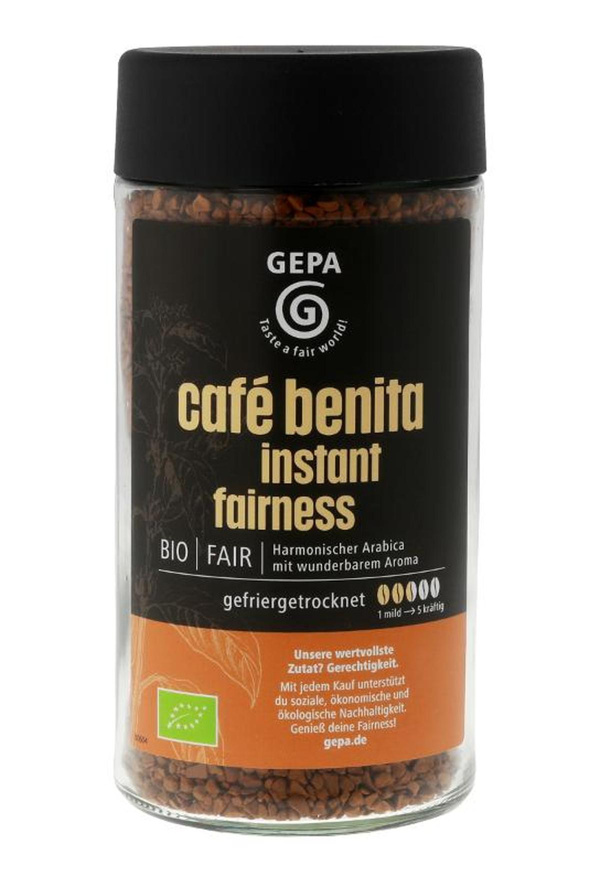 Produktfoto zu Kaffee Benita löslich fair