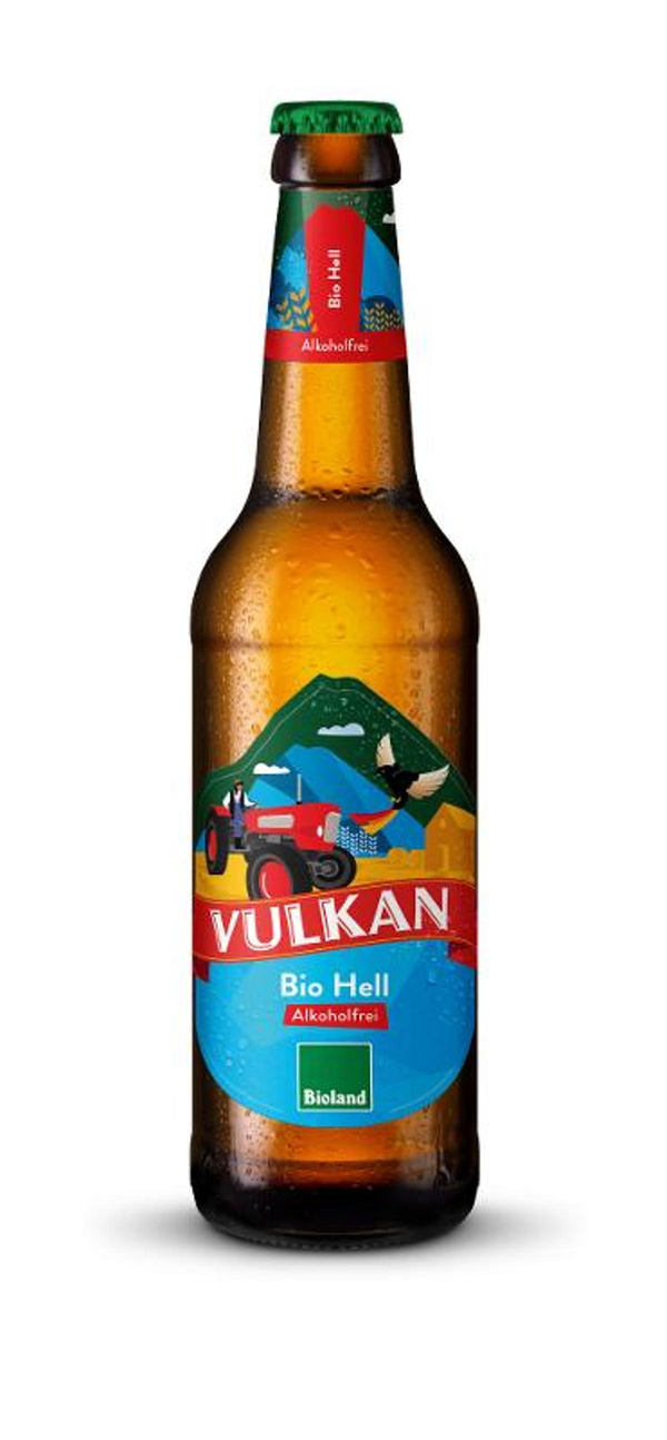 Produktfoto zu VULKAN Hell alkohlf. 24x0,33l