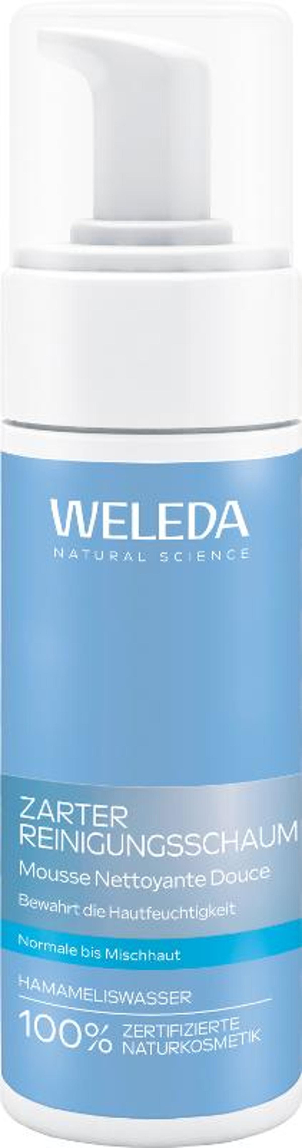 Produktfoto zu Zarter Reinigungsschaum Weleda