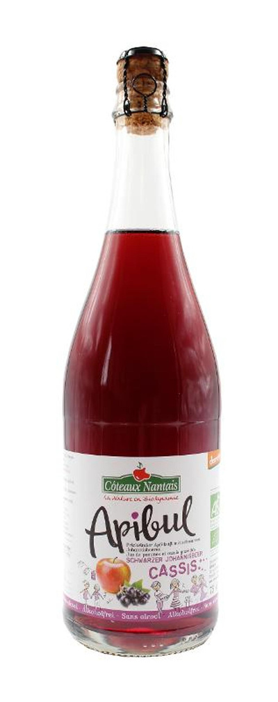 Produktfoto zu Apibul Apfel schwarze Johannisbeere 6x0,75l