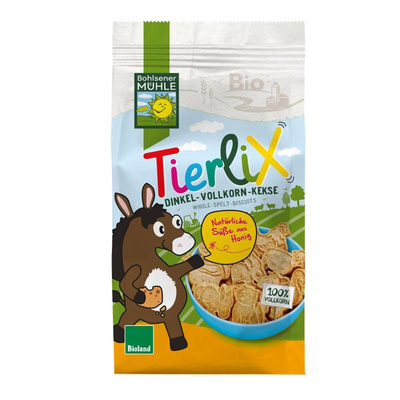Produktfoto zu Tierlix Dinkel Vollkorn Kekse 6x125g