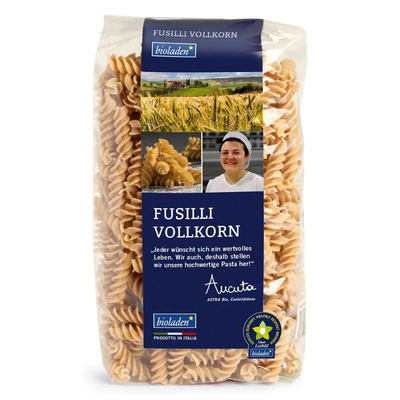Produktfoto zu Fusilli Vollkorn 12x500g