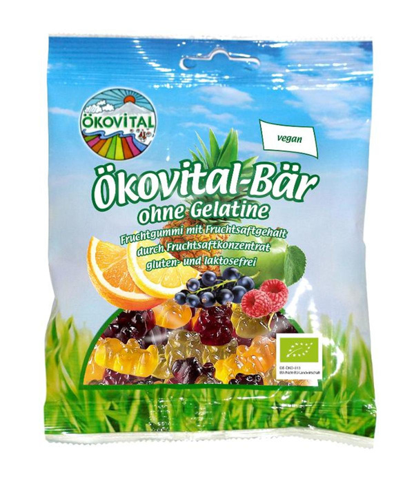 Produktfoto zu Ökovital Bär ohne Gelatine 12x80g
