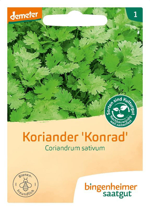 Produktfoto zu Koriander Konrad Saatgut