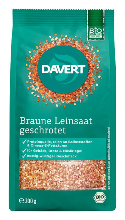Produktfoto zu Braune Leinsaat geschrotet